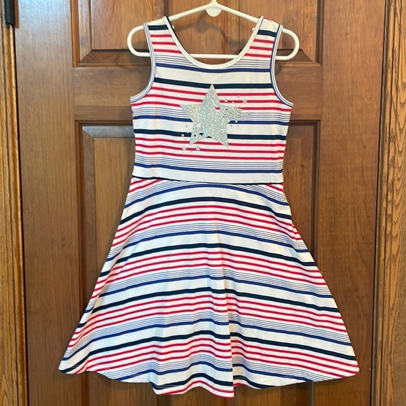 Girls Jumping Beans 4th of July Dress - Size 6 - Picture 1 of 5